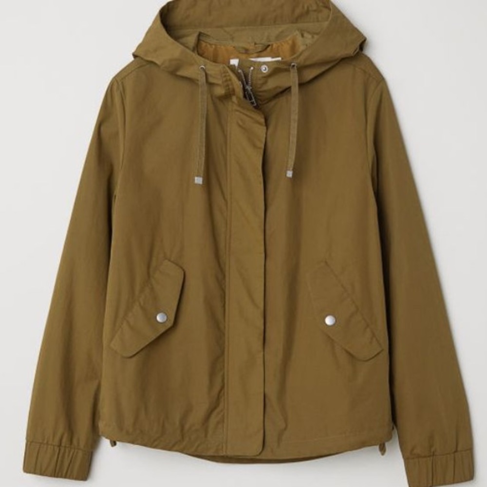 Nwt H&M Pima Cotton Parka/ Jacket